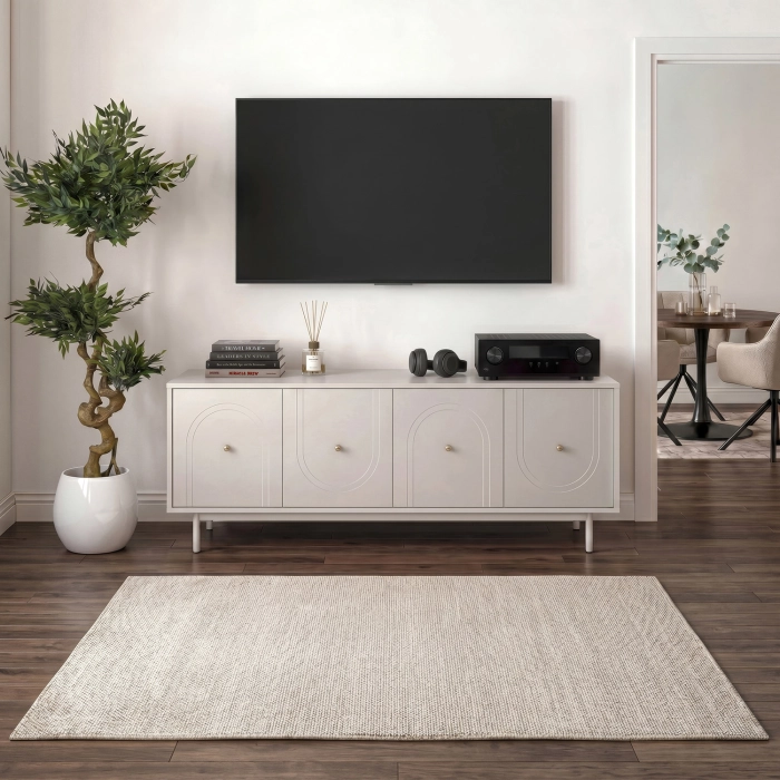 TV skrinka MARLEN 155 cm, kašmír