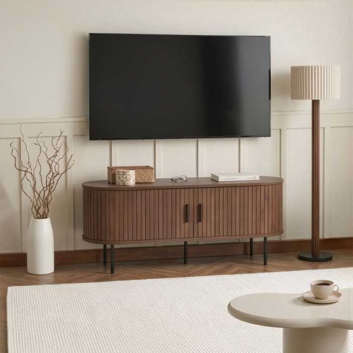 TV skrinka TRISH 120 cm, orech