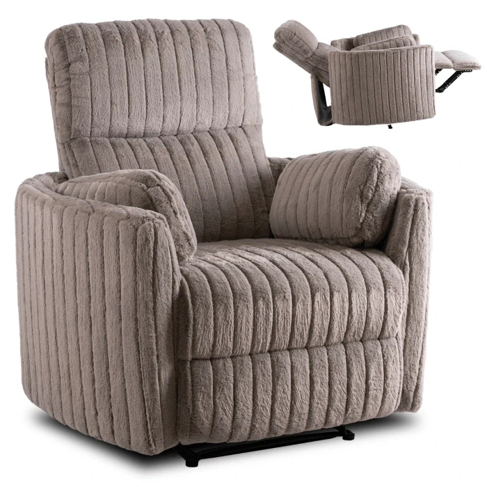 Polohovateľné kreslo RAUL, sivé