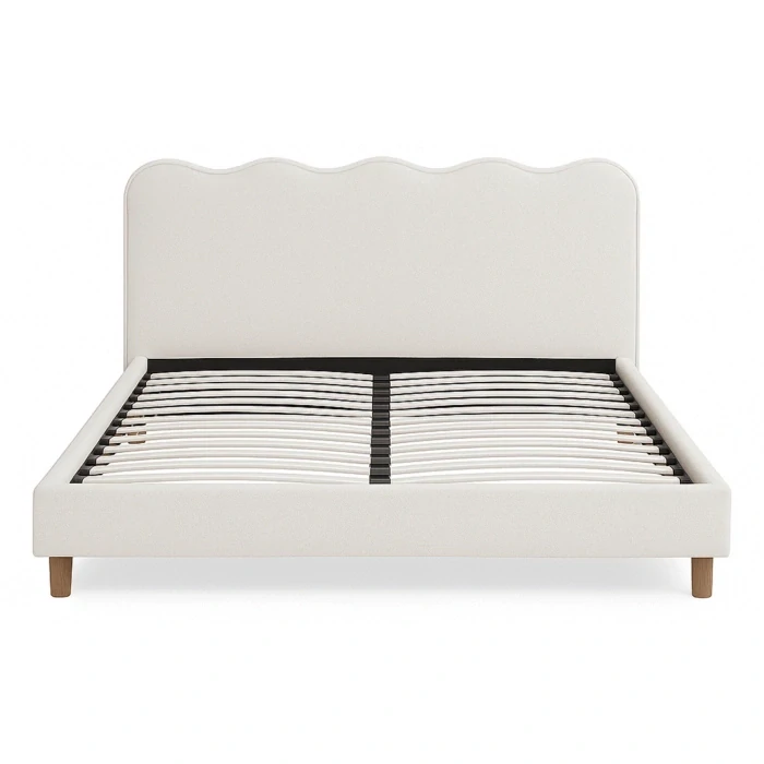 Posteľ 160x200 IZMIR, krémová