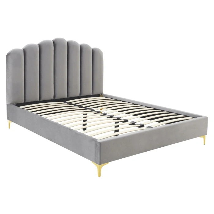 Posteľ GEMINI 160x200, Sivá