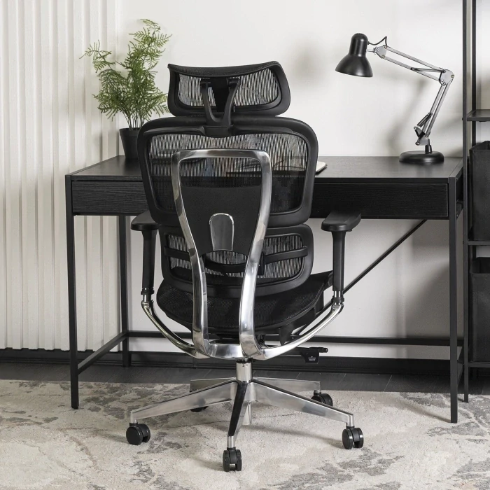 Ergonomická otočná stolička NINO, čierna