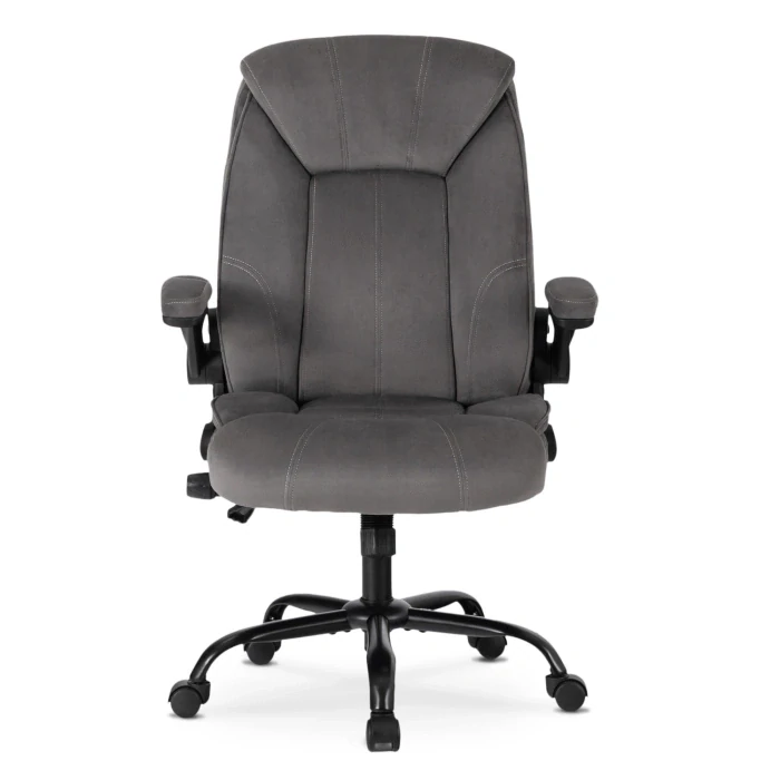 Otočné kreslo COMFORT, sivé