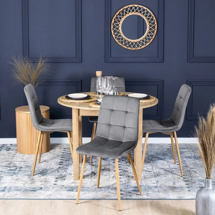 Stolička FREDY, sivá