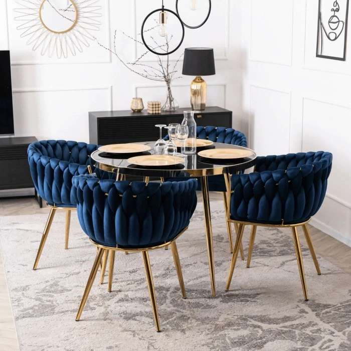 Stolička CAPI, námornícka modrá