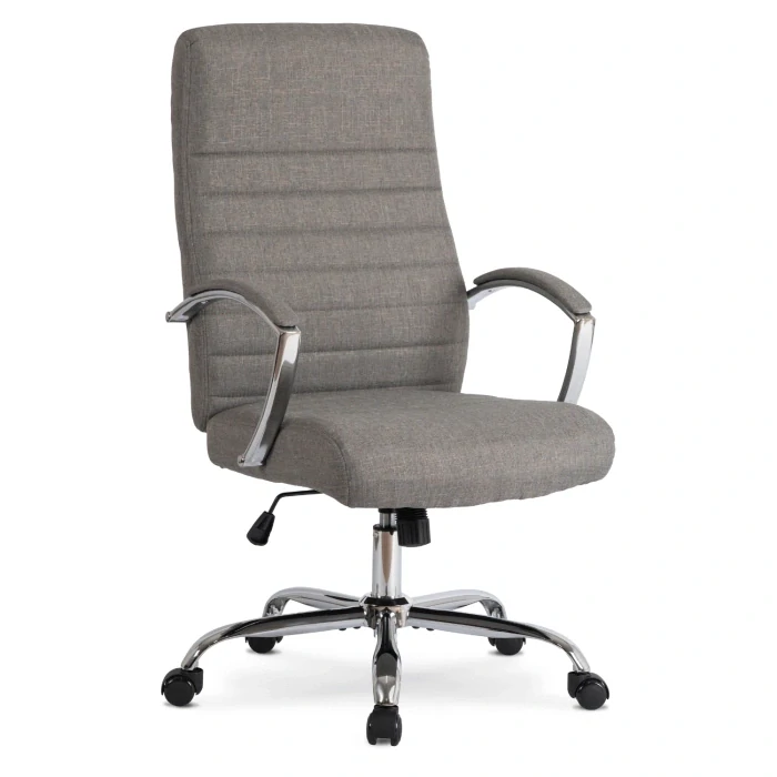 Otočná stolička RENES, sivá