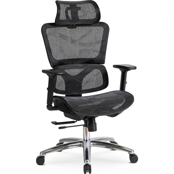 Ergonomická otočná stolička ROYAL, čierna