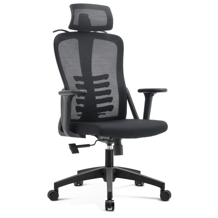 Ergonomická otočná stolička JULIET čierna