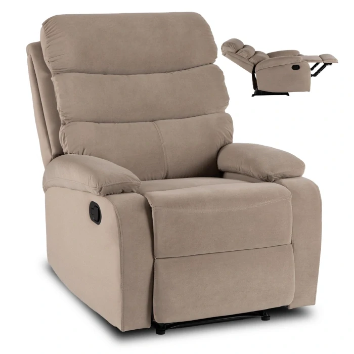 Rozkladacie kreslo KOBE, béžové