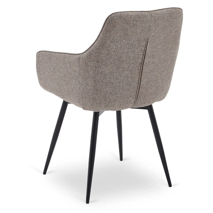 Otorná stolička LARISA, Cappuccino