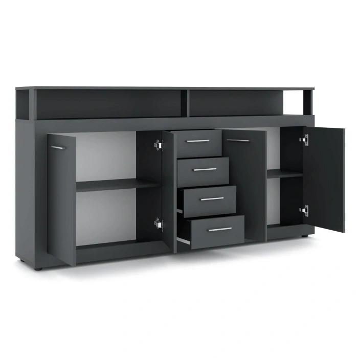 Komoda BLAGO 190 cm, Antracit