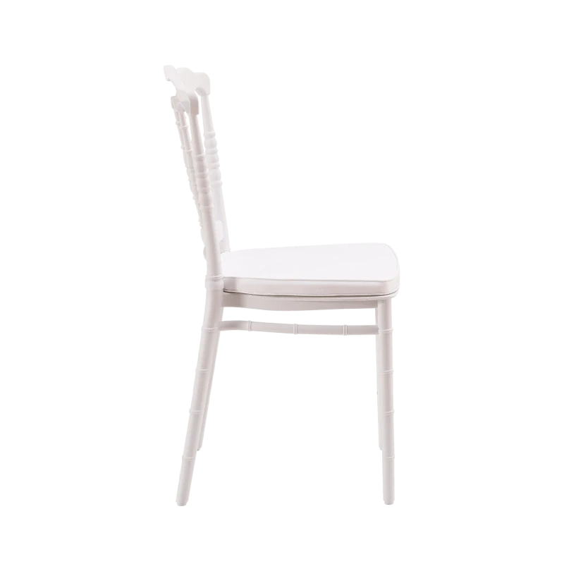 Vankúš vodeodolný na svadobné stoličky SIMPLE biela