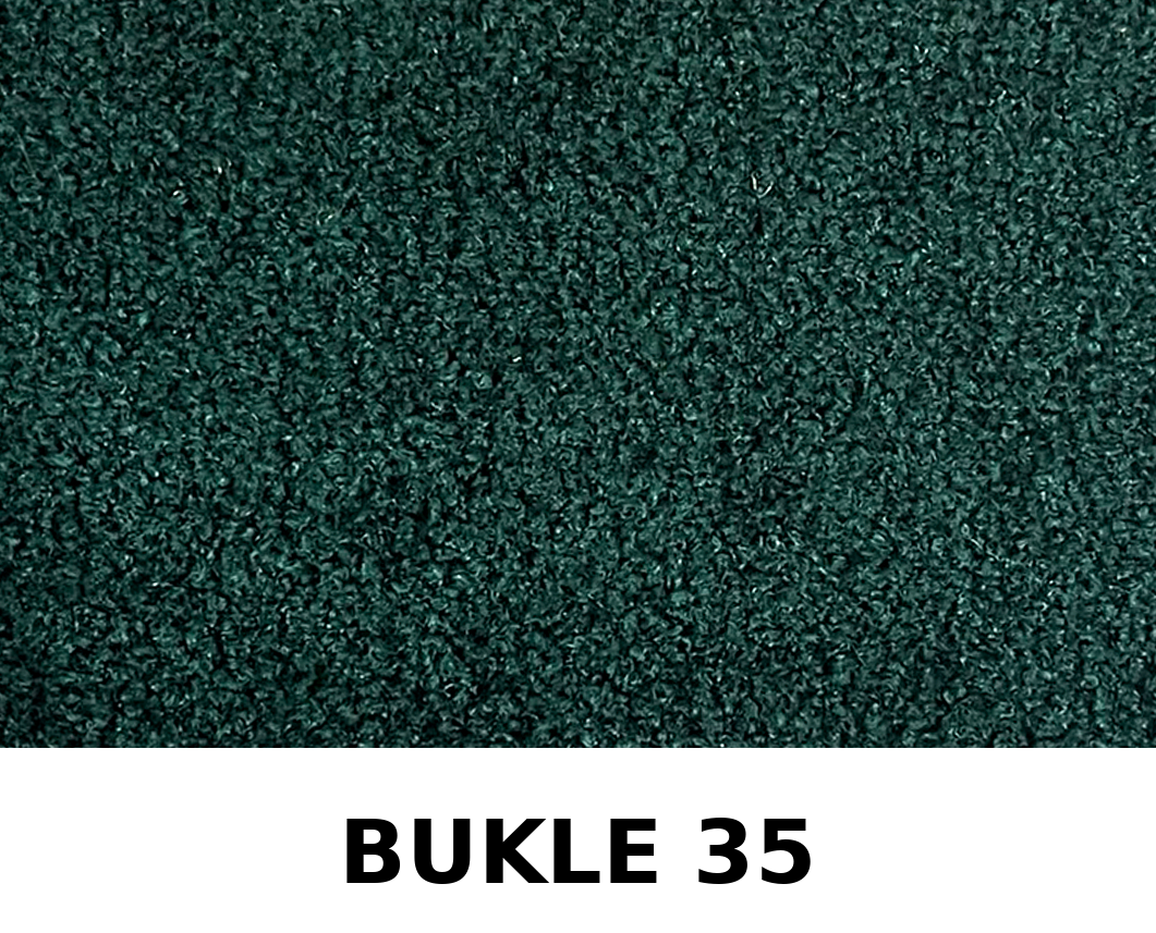Veľká rodinná pohovka Venedik, bukle zelená