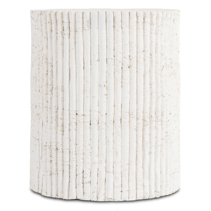 Stolík TIALL 38 cm, krémová/béžová