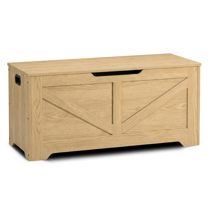 Komoda s funkciou sedenia/botník MARGOT 100 cm, dub