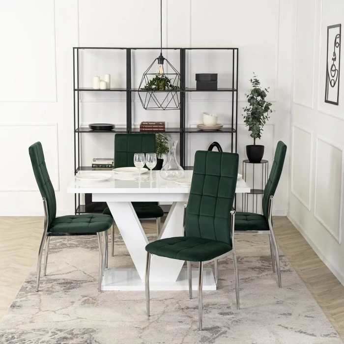 Stolička MOLLY, Zelená