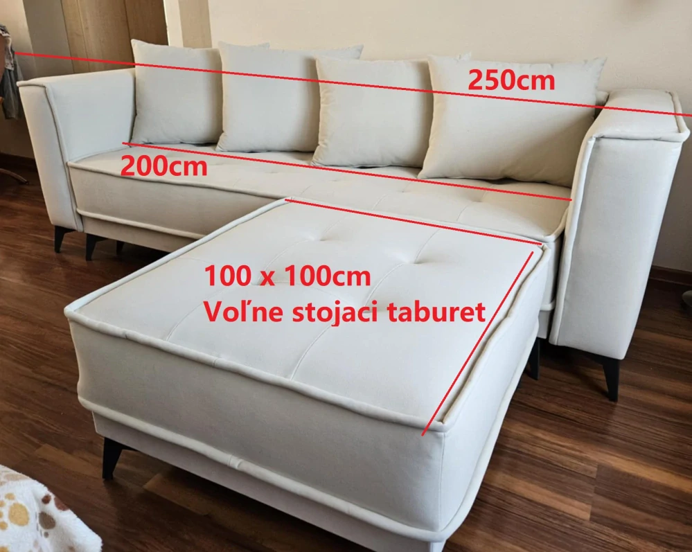 Roseta s taburetom