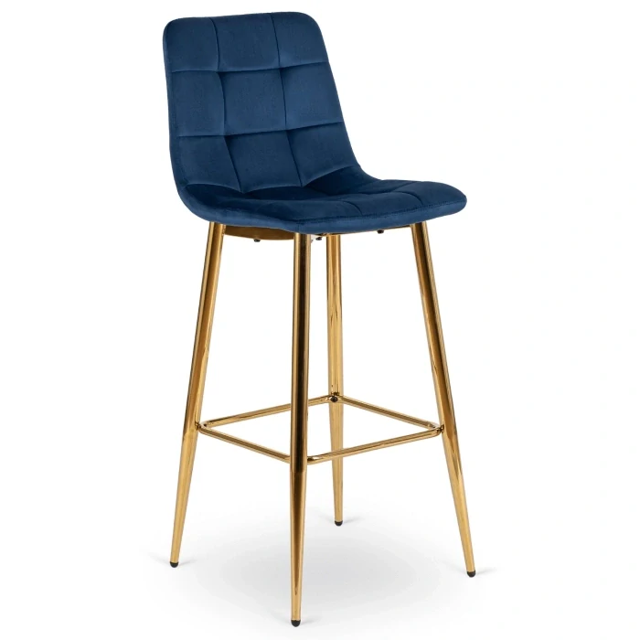 Barová stolička ARIEL, Námornícka modrá