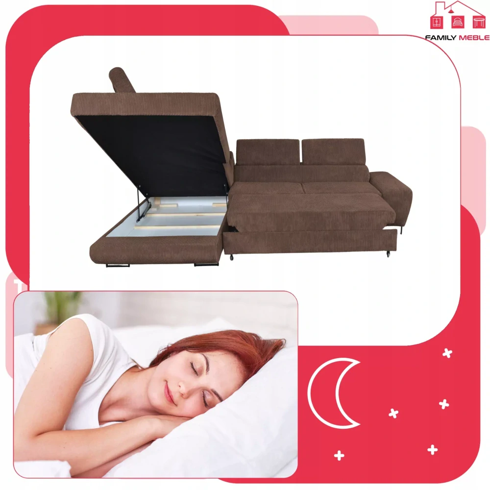 Rohová sedačka Manchester hnedá 17