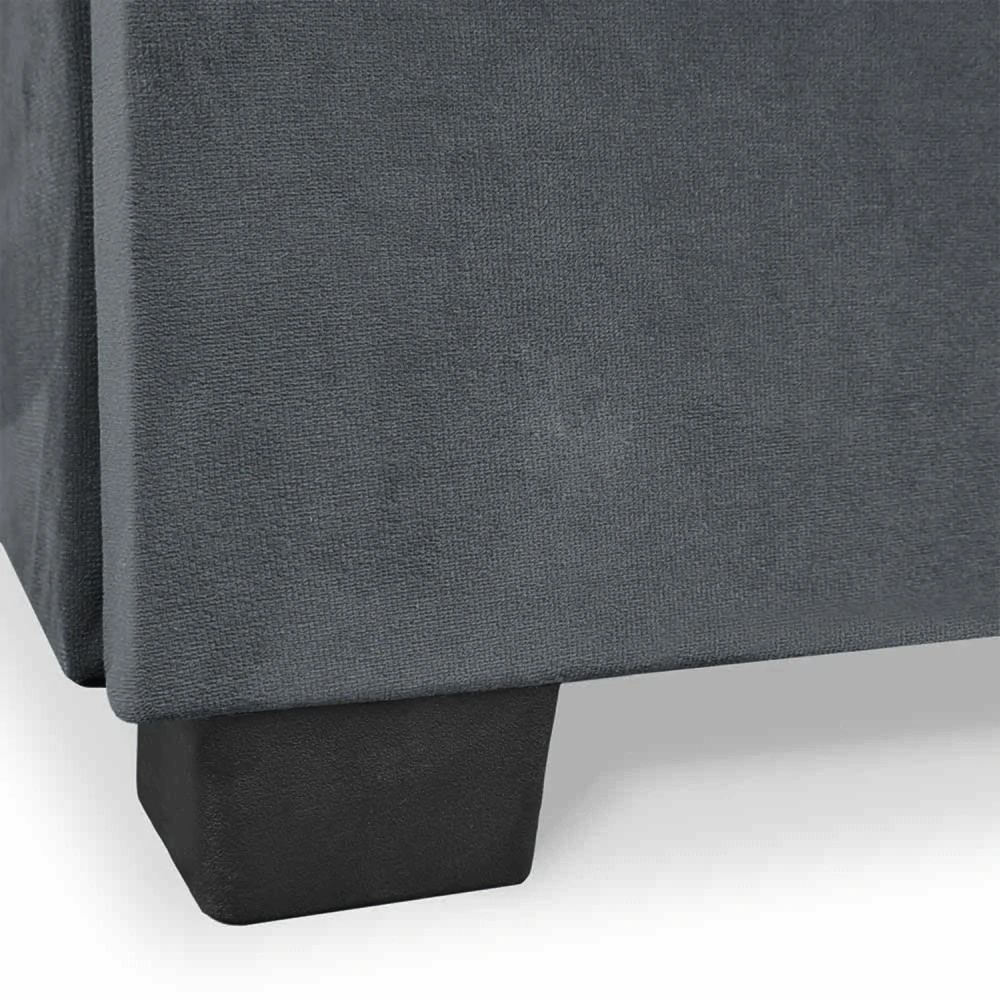 Pohovka s funkciou spánku PIANO šedá