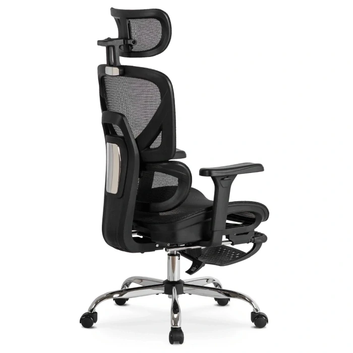 Ergonomická otočná stolička KAIR, čierna