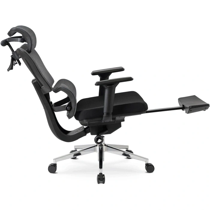 Ergonomická otočná stolička DELSIN, čierna