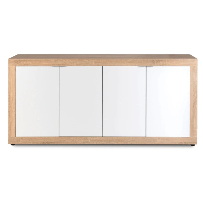 Komoda BLAGO 180 cm, dub sonoma/biela