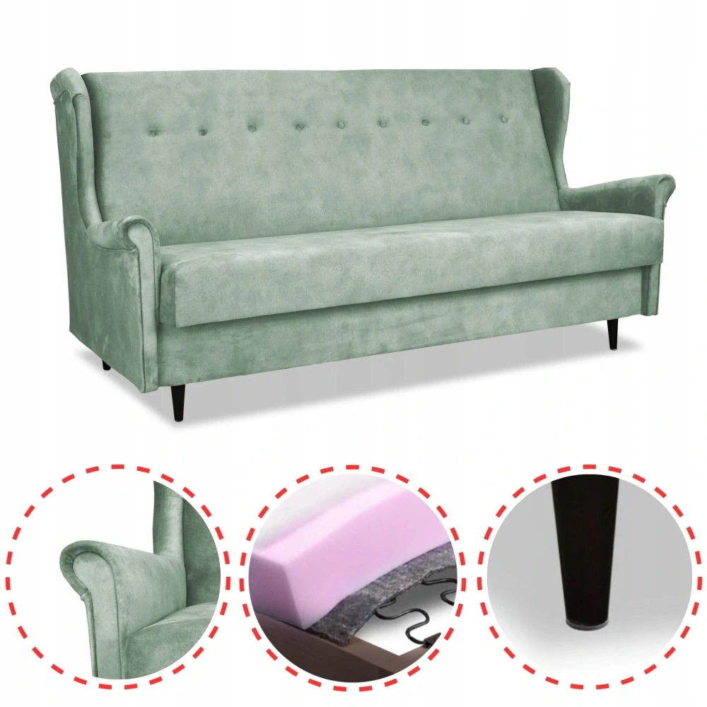 Trojpohovka ARI rozkladacia typ ušiak