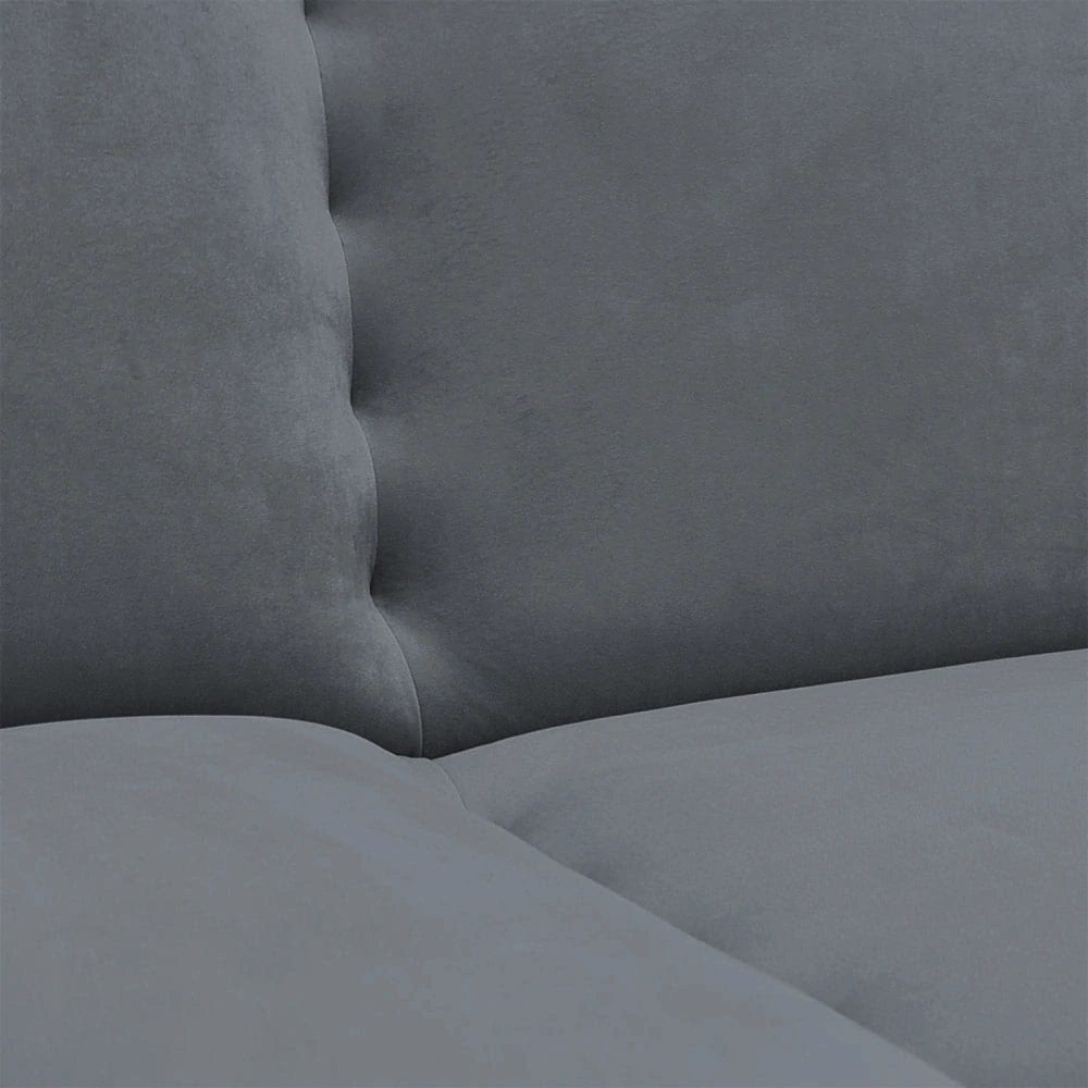 Pohovka s funkciou spánku PIANO šedá