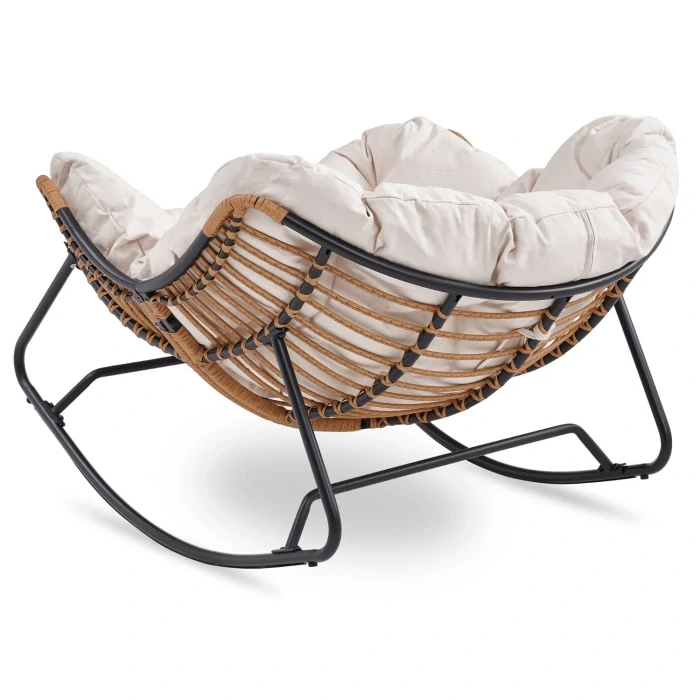 Hojdacie kreslo ELTON , béžové