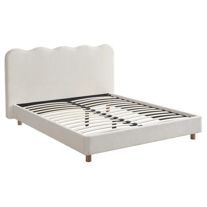 Posteľ 160x200 IZMIR, krémová