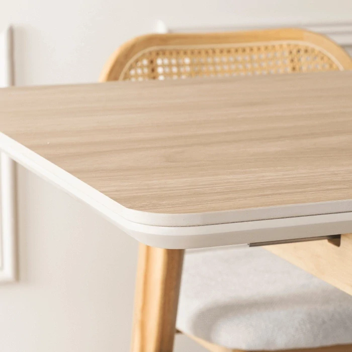 Keramický stôl SAMER 120-160 cm, dub