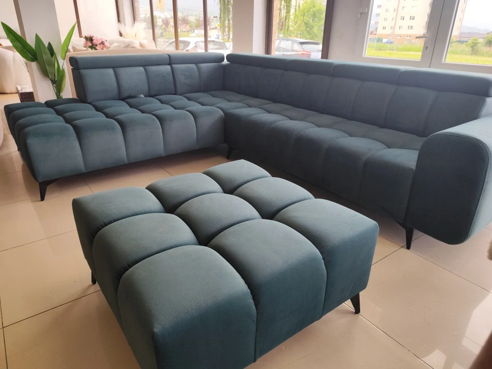 Sedačka PLAZA 325 x 250cm (s posuvným operadlom)