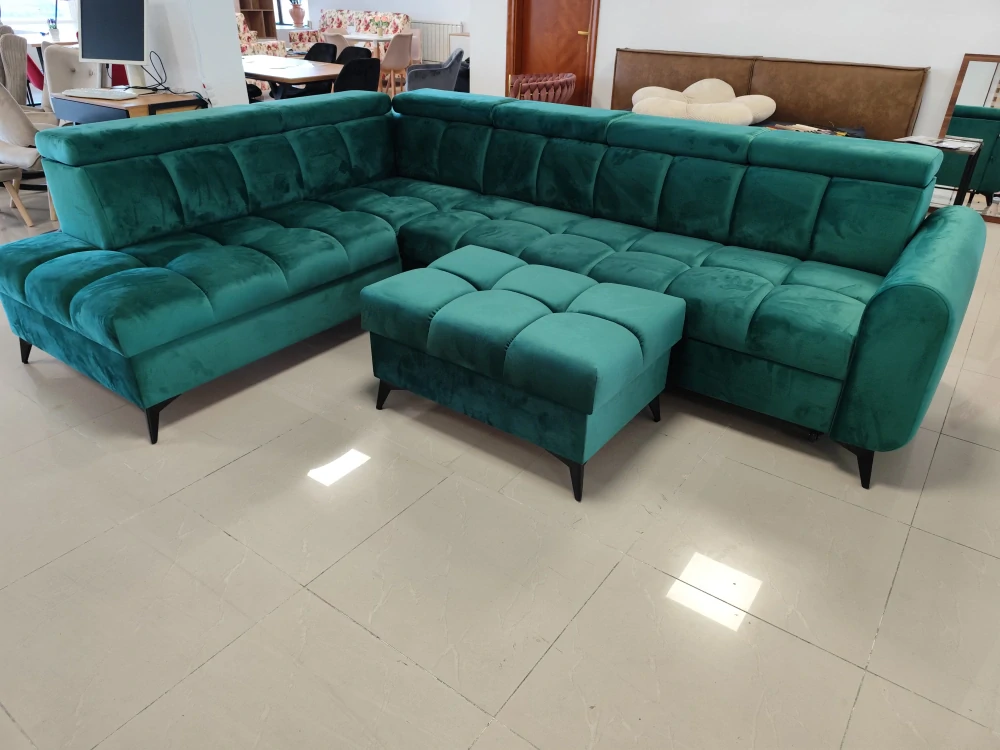 Sedačka PLAZA 300 x 220cm (s úl. priestorom + rozklad)