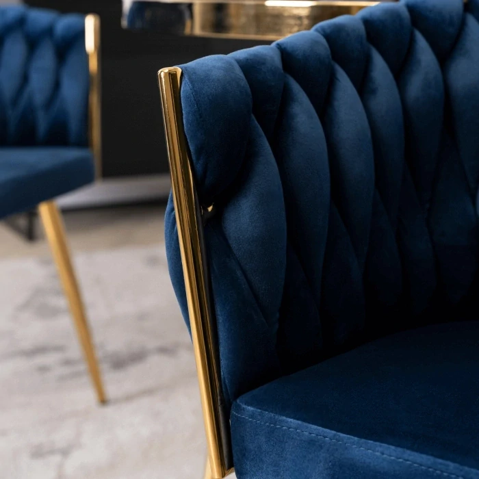 Stolička CAPI, námornícka modrá