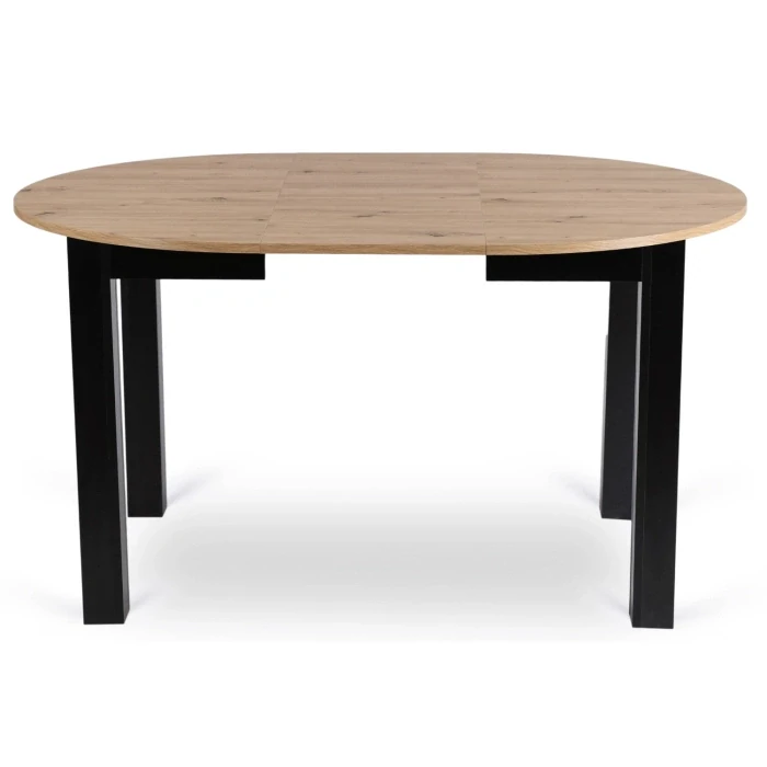 Stôl HARRY 102-142 cm Dub Artisan/čierny