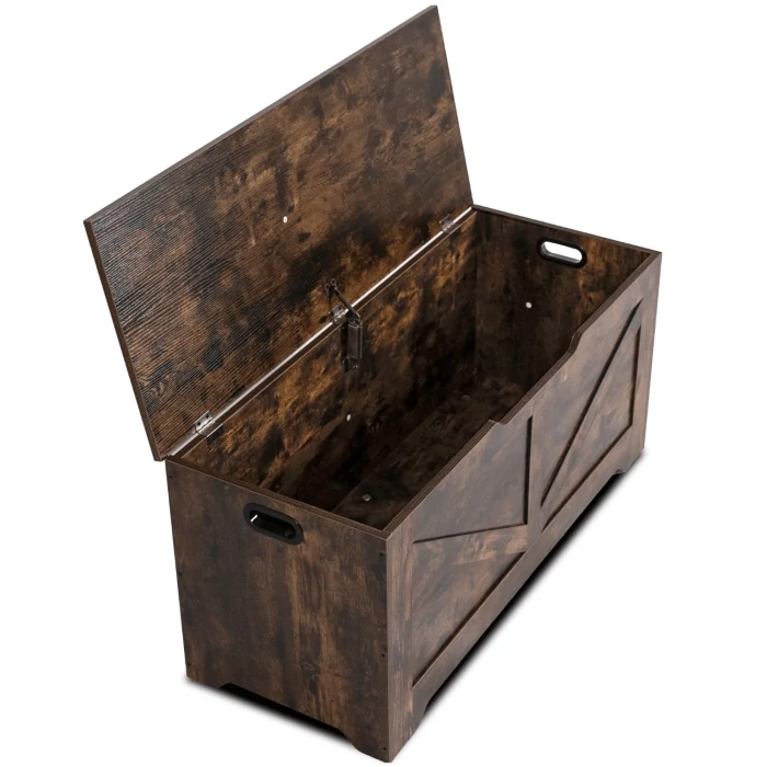 Komoda s funkciou sedenia/botník MARGOT 100 cm, rustikálny dub