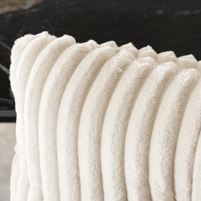 Otočná stolička JUNE, krémová