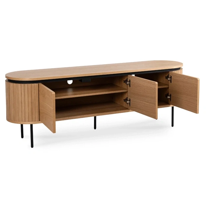 TV skrinka BECK 160 cm, dub