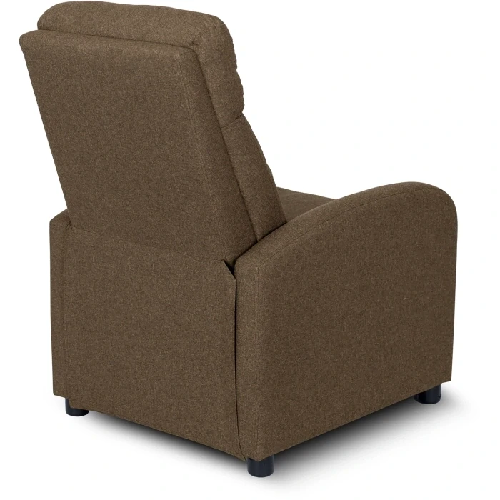 Polohovacie kreslo DANNY, hnedé