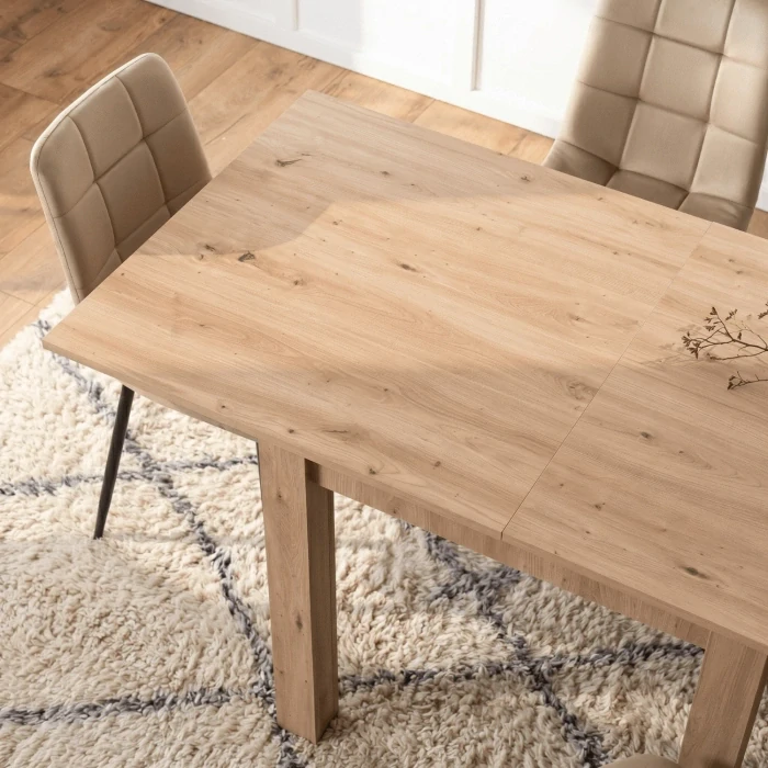 Rozkladací stôl MAX 80-160 cm, dub artisan