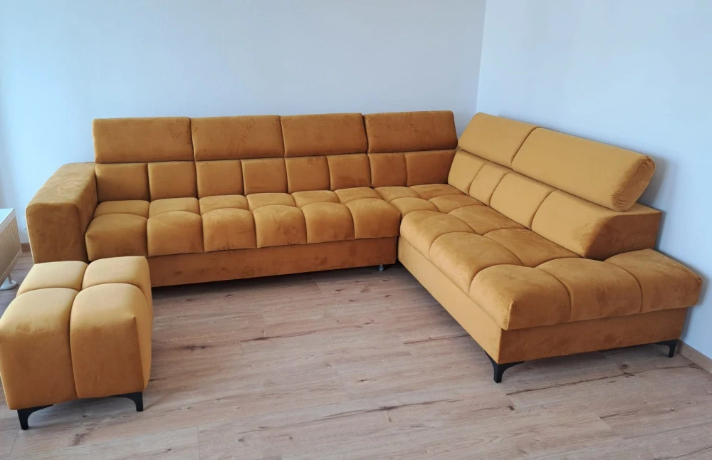 Sedačka PLAZA 300 x 300cm (úl. priestor+ rozklad)