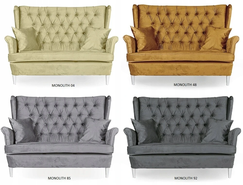 Dvojmiestna pohovka GAJA typu ušiak