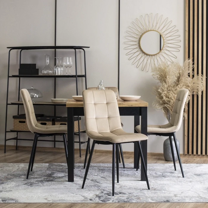 Stolička PERU, béžová 