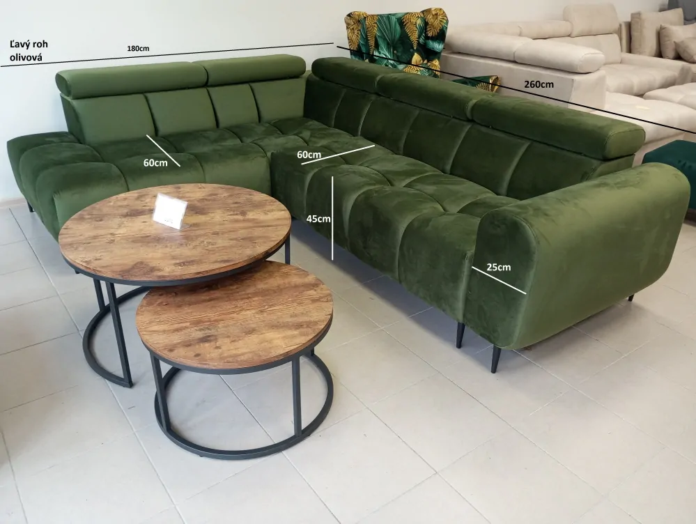 Sedačka PLAZA 260x180 cm