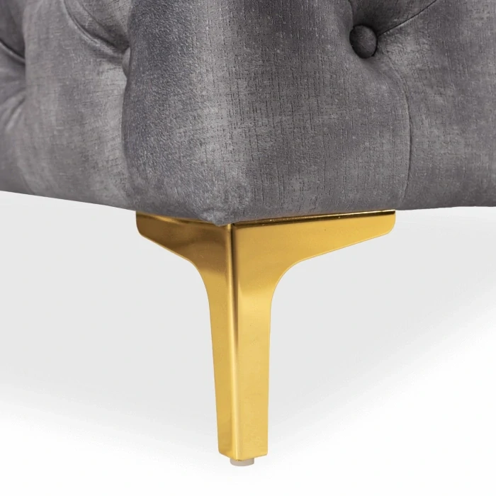 Dvojmiestna pohovka SORRENTO 2S, sivá