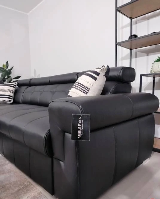 Sedačka JANA s úl. priestorom a rozkladom na objednávku Talianska koža