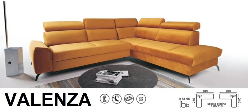 Sedačka Valenza veľká rodinná sedačka na objednávku , talianska koža