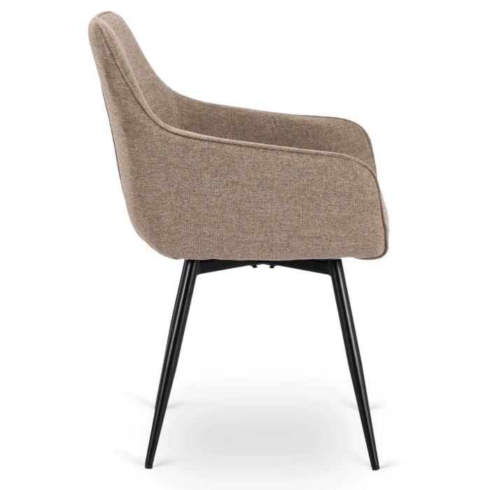 Otočná stolička LARISA, béžová