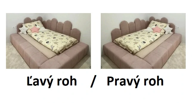 Posteľ DADA MINI pre matrac 180x 90cm